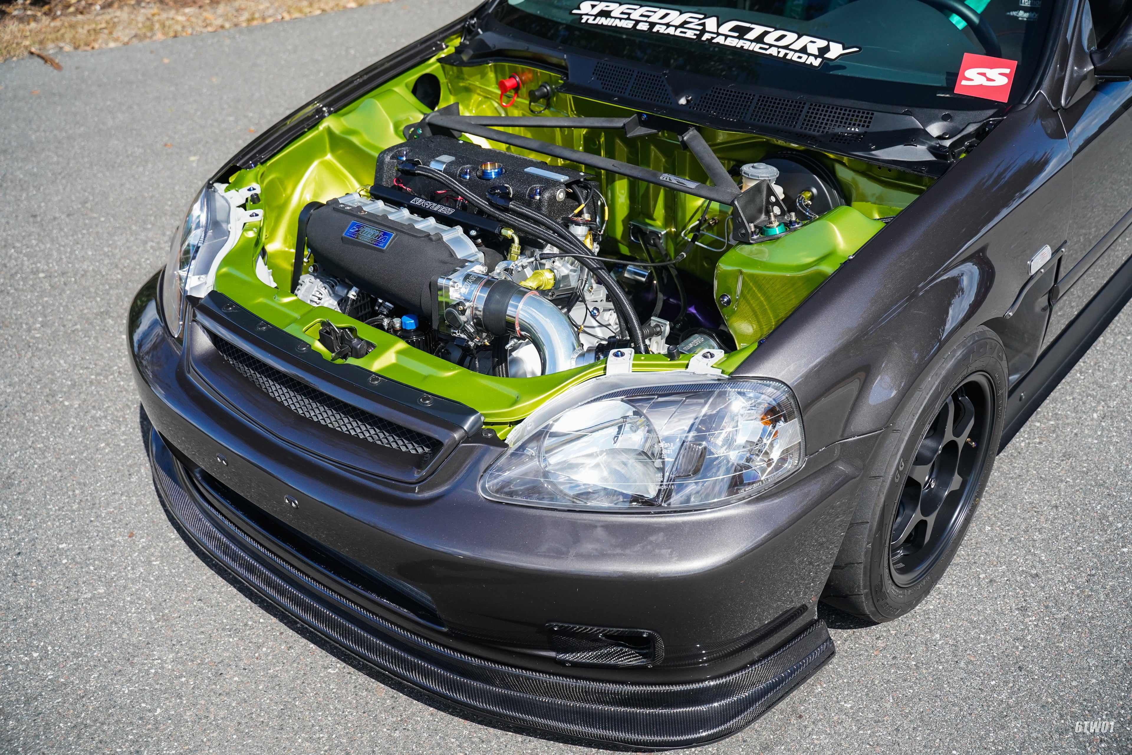 Mannys K24 Rotrex Charged 500BHP EK Hatch