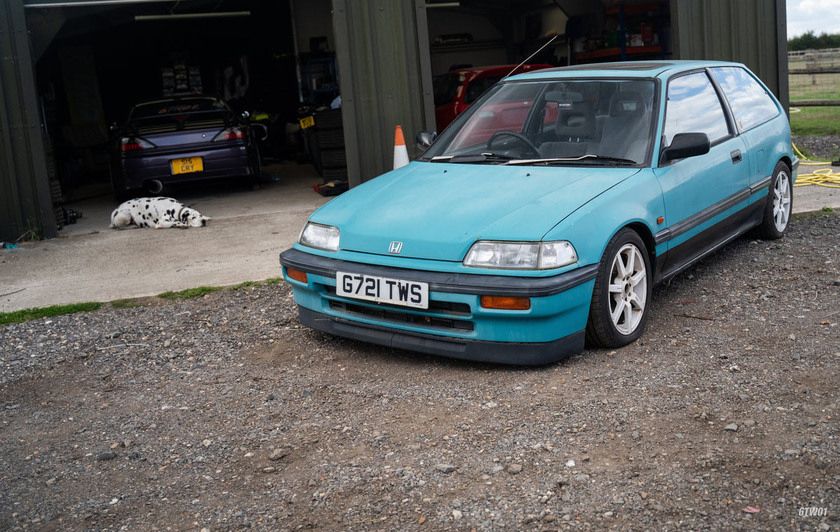 The EC9 Civic I traded for a Guitar.
