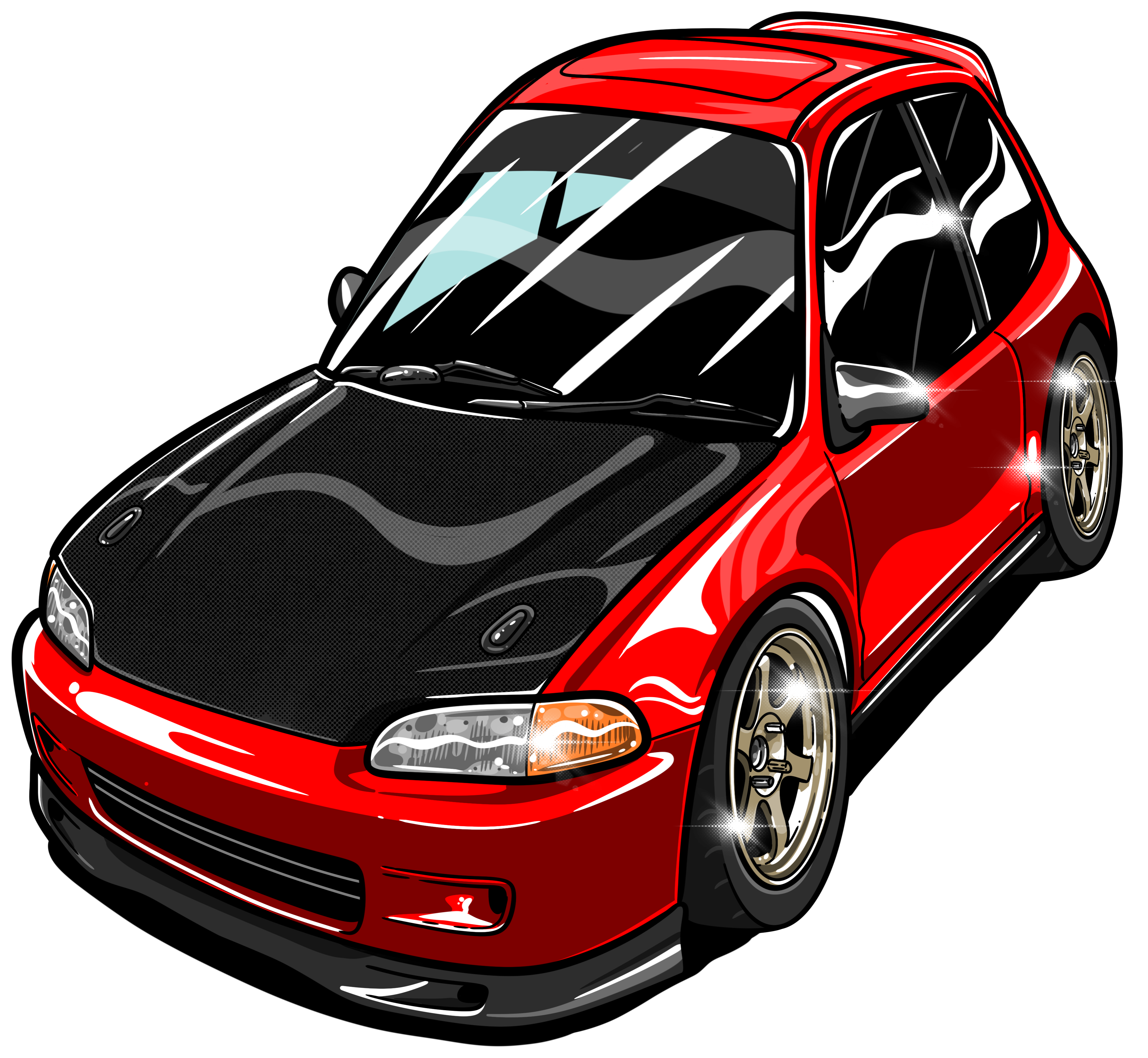 EG6 White Mug