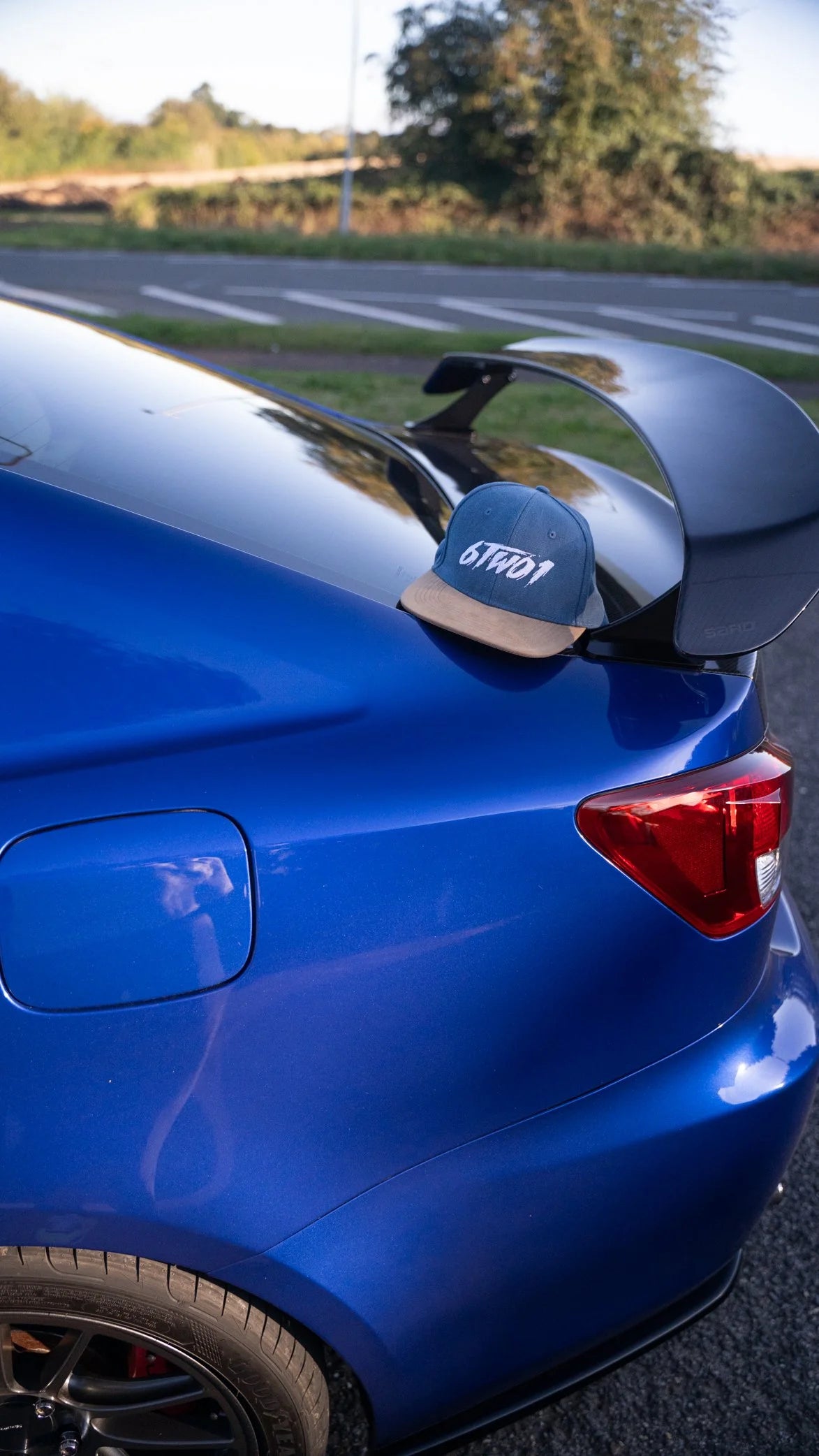 6TWO1 Fright Snapback - Suede Peak - BLUE