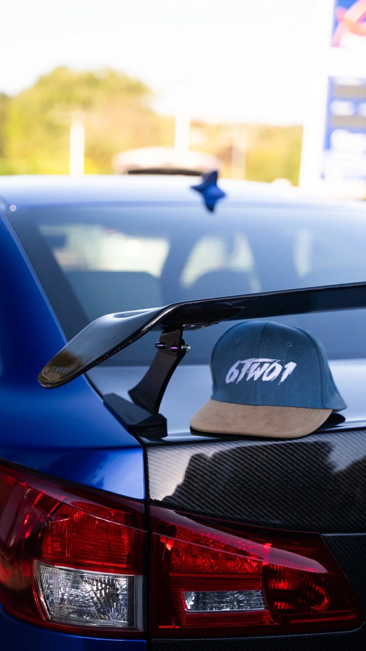 6TWO1 Fright Snapback - Suede Peak - BLUE
