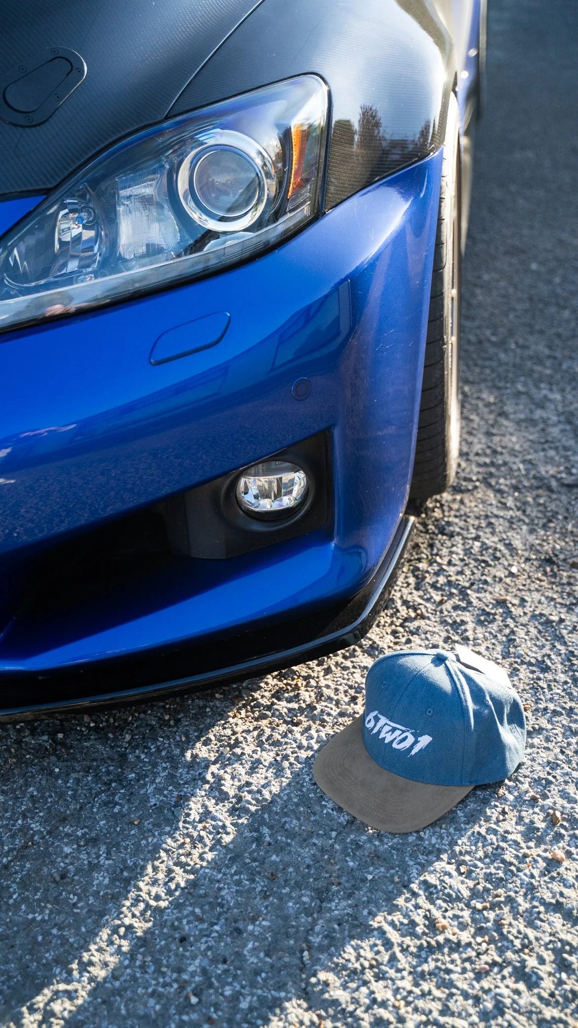 6TWO1 Fright Snapback - Suede Peak - BLUE