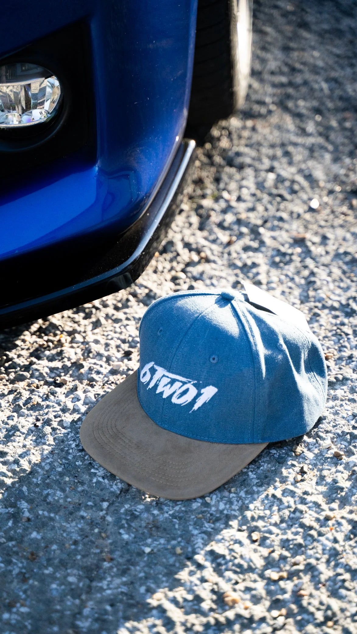 6TWO1 Fright Snapback - Suede Peak - BLUE