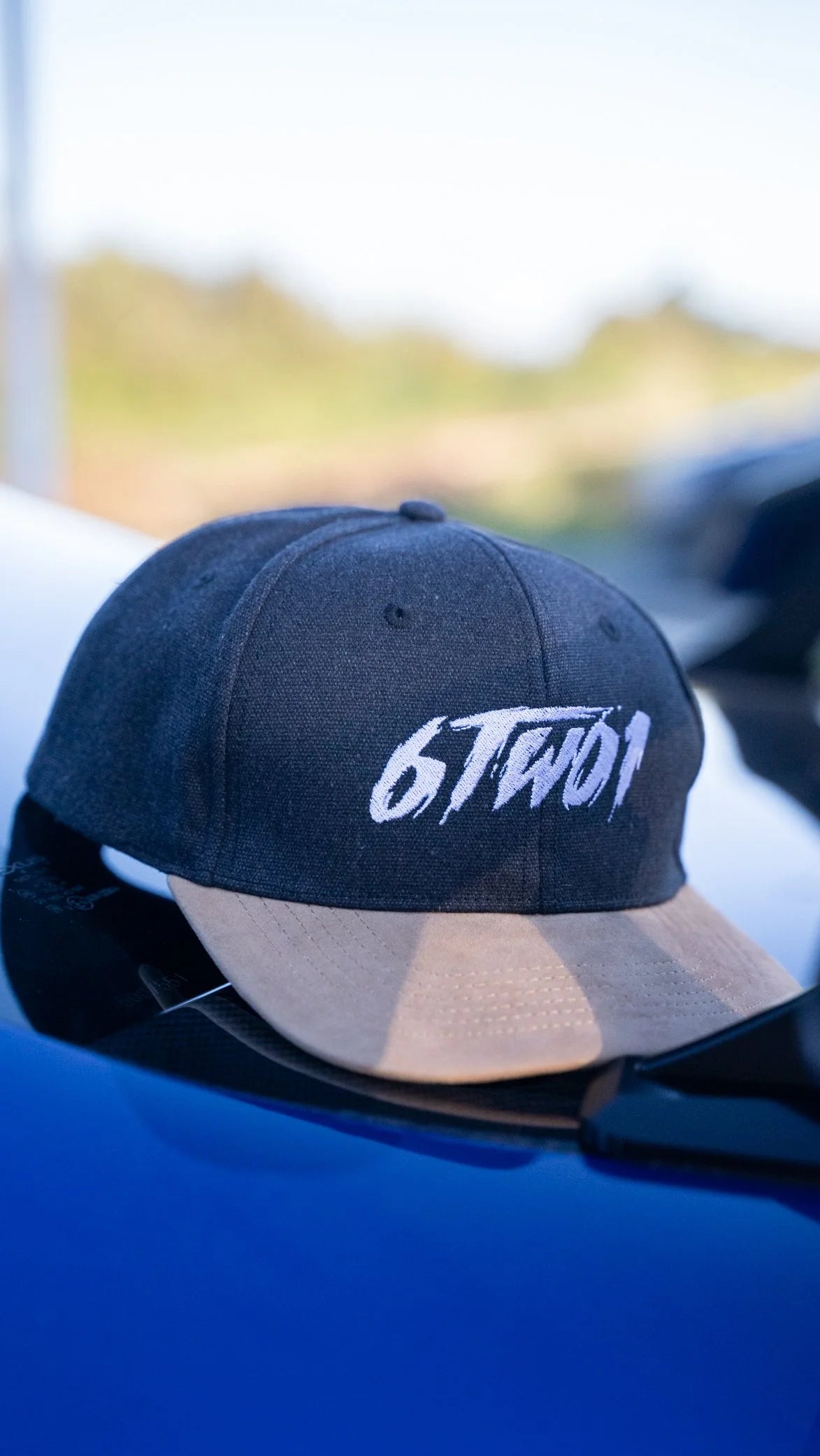 6TWO1 Fright Snapback - Suede Peak - BLACK