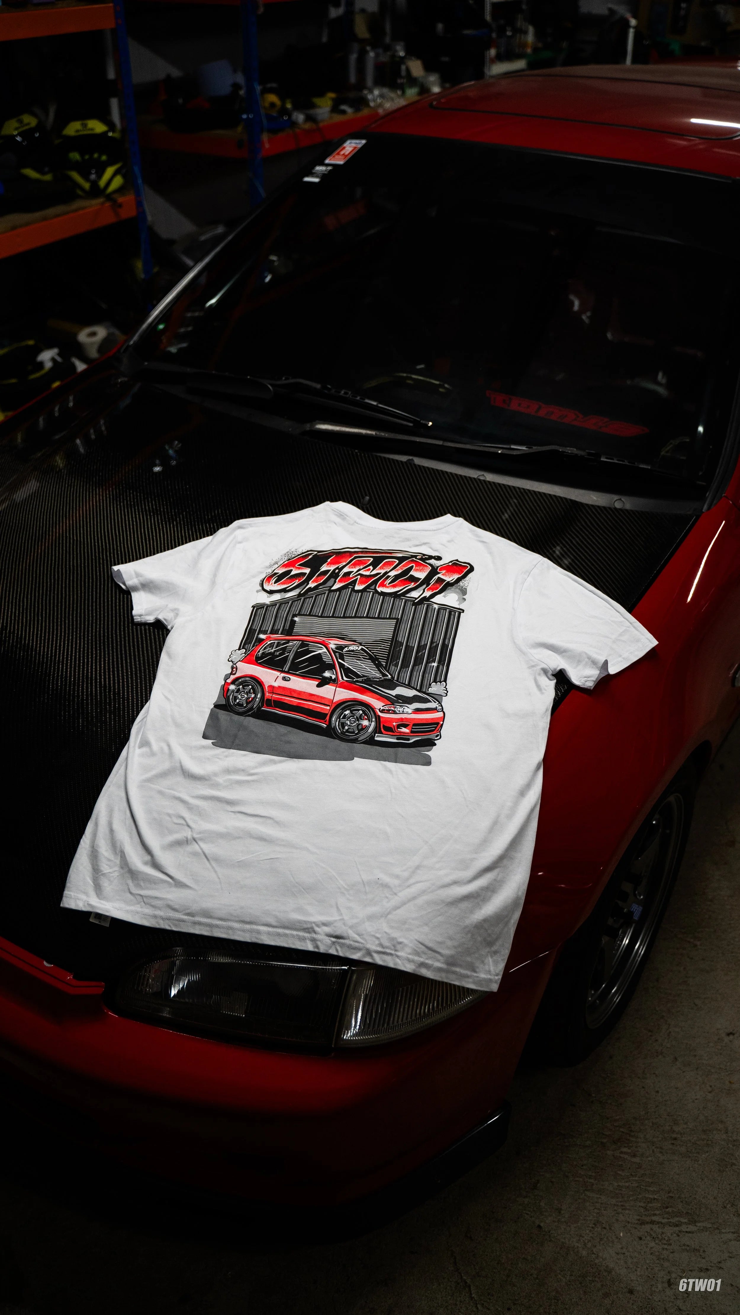 Civic EG6 T Shirt WHITE