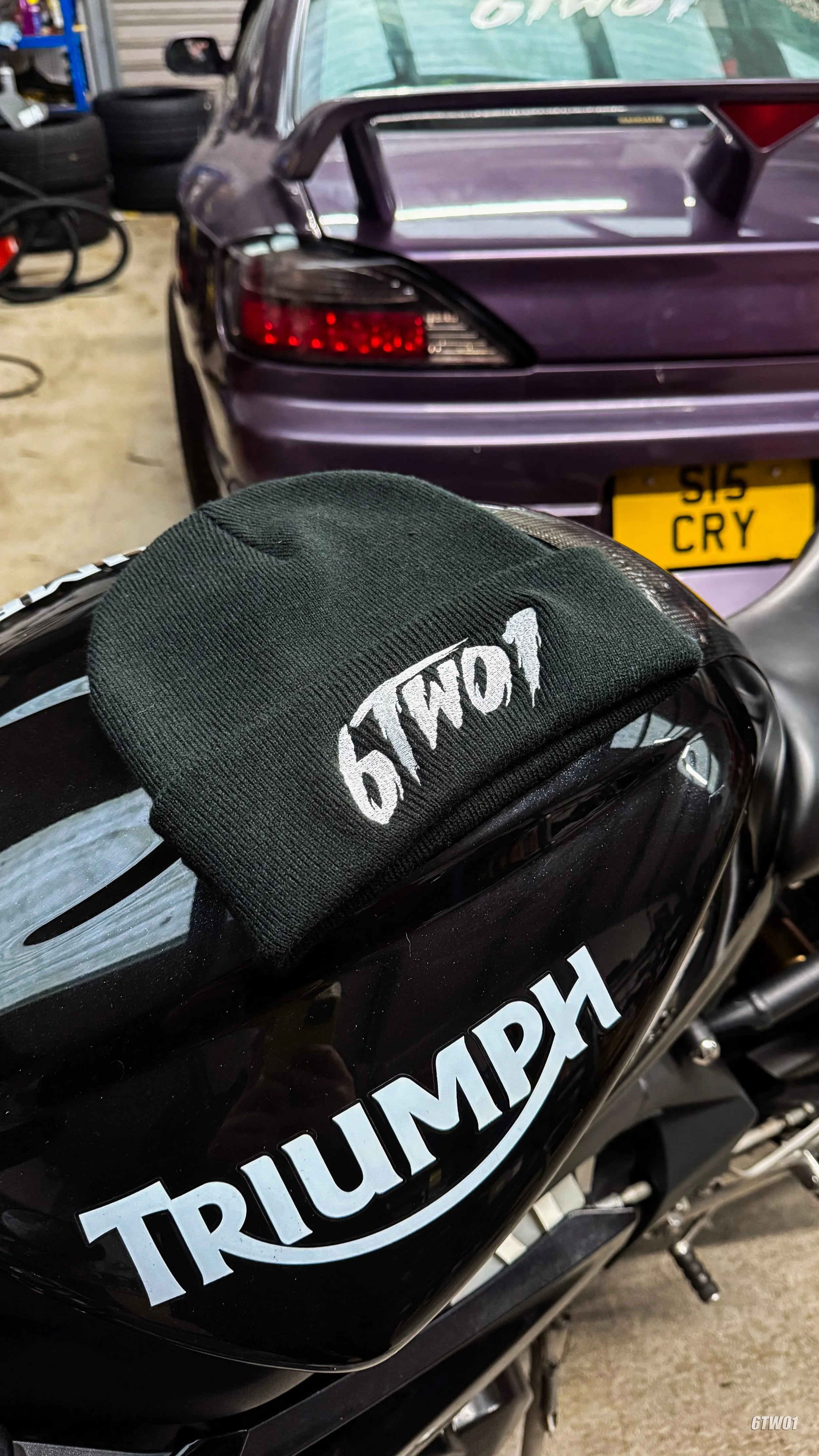 6TWO1 FRIGHT BEANIE BLACK